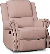 blush nursery glider