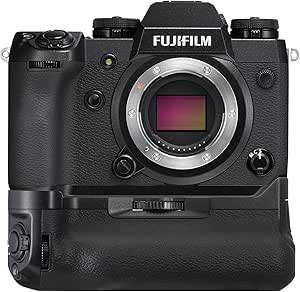 Fujifilm X-H1 Mirrorless Digital Camera w/Vertical Power Booster Grip Kit Black