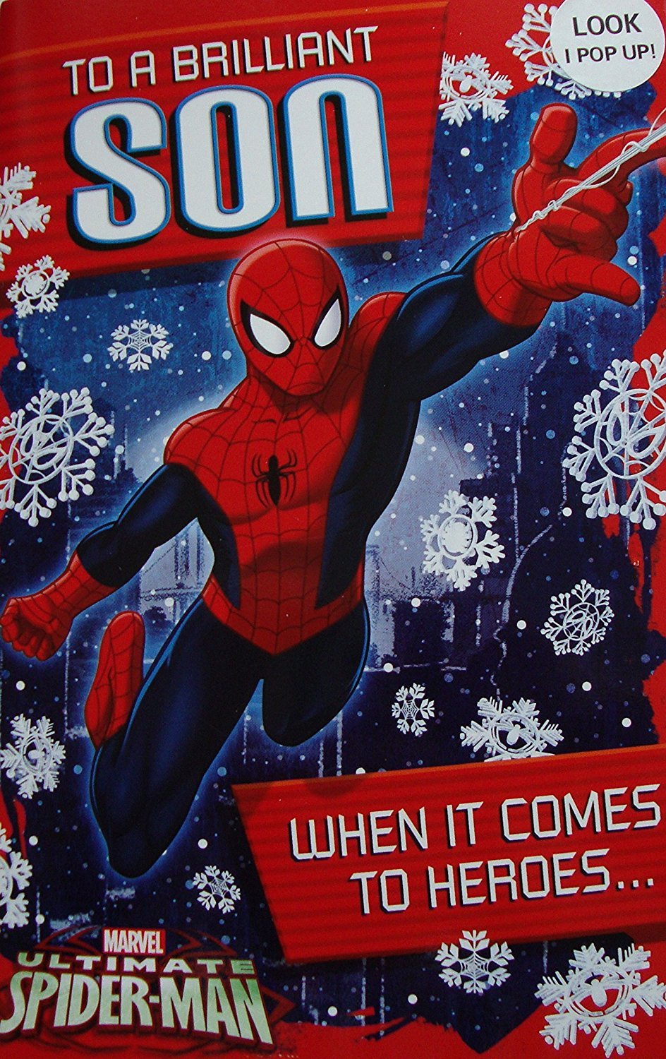 spiderman christmas pop