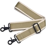 Vista 7 de Correa de Bolso Ancha Correa de Hombro Ajustable Correa de Repuesto Cruzada Correa de Bolso de Hardware Plateado