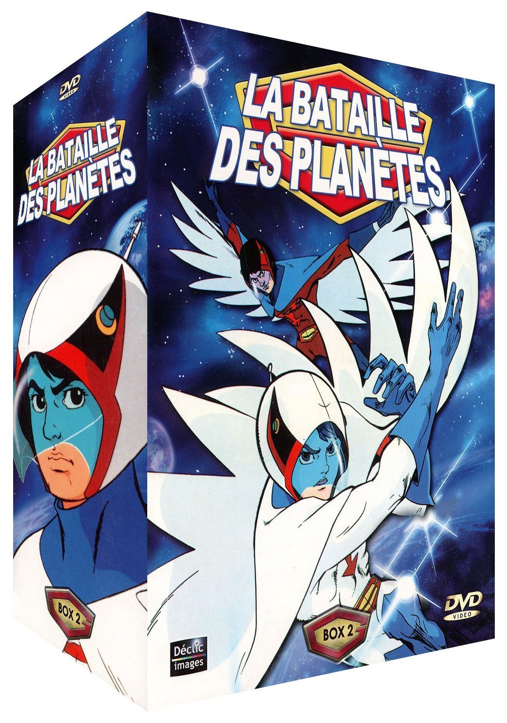 DVD de animación La Bataille des Planètes Partie 2, edición importada de Francia