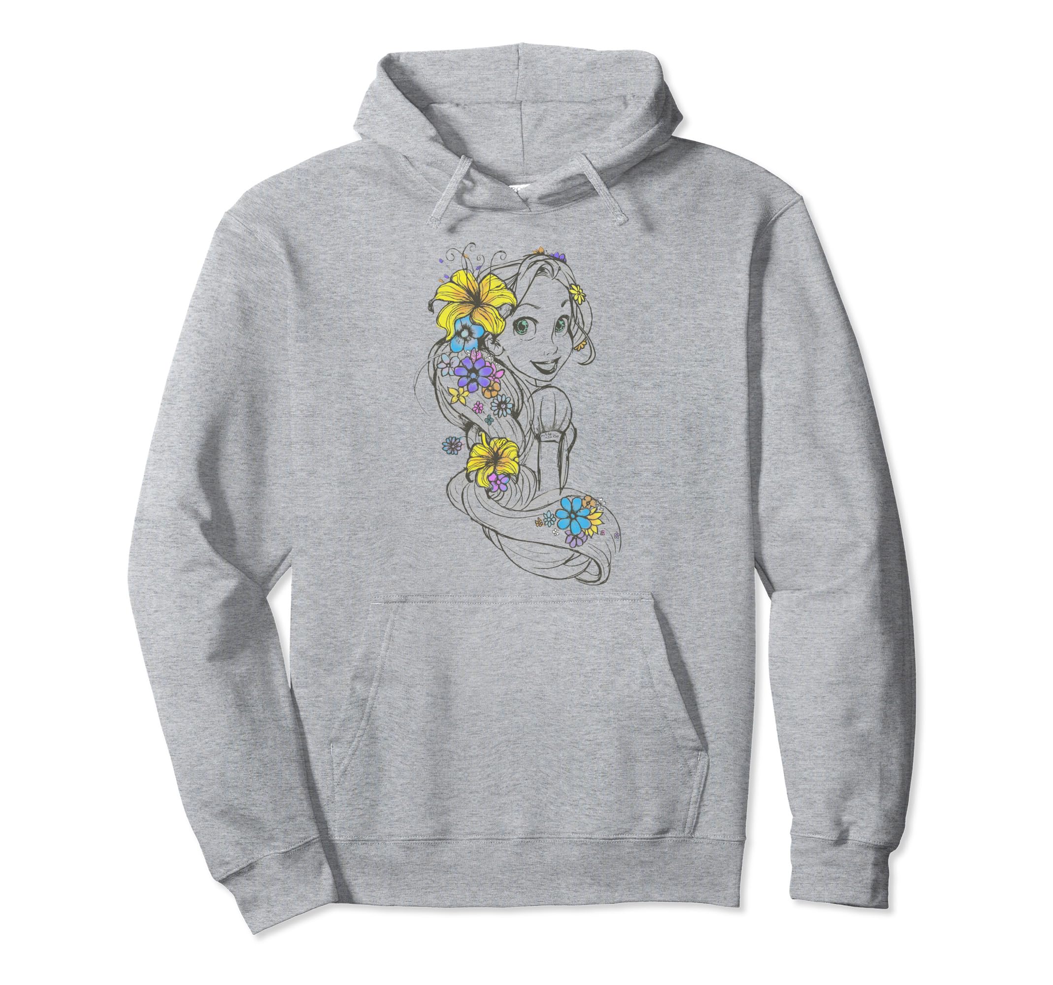 Disney Tangled Princess Rapunzel Holiday Pullover Hoodie for