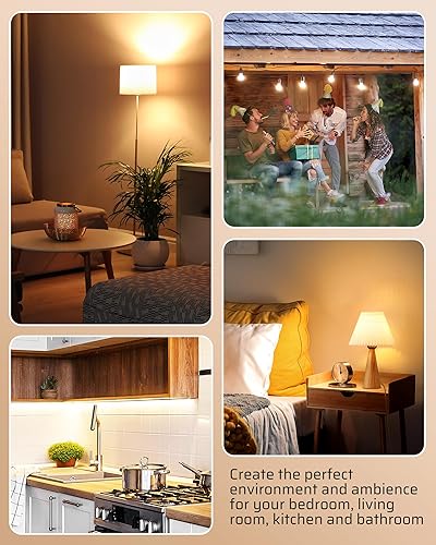 Vista 14 de DEWENWILS Interruptor de atenuación táctil, control de almohadilla táctil con 3 niveles de atenuación, luces LED/CFL regulables y bombillas Blanco