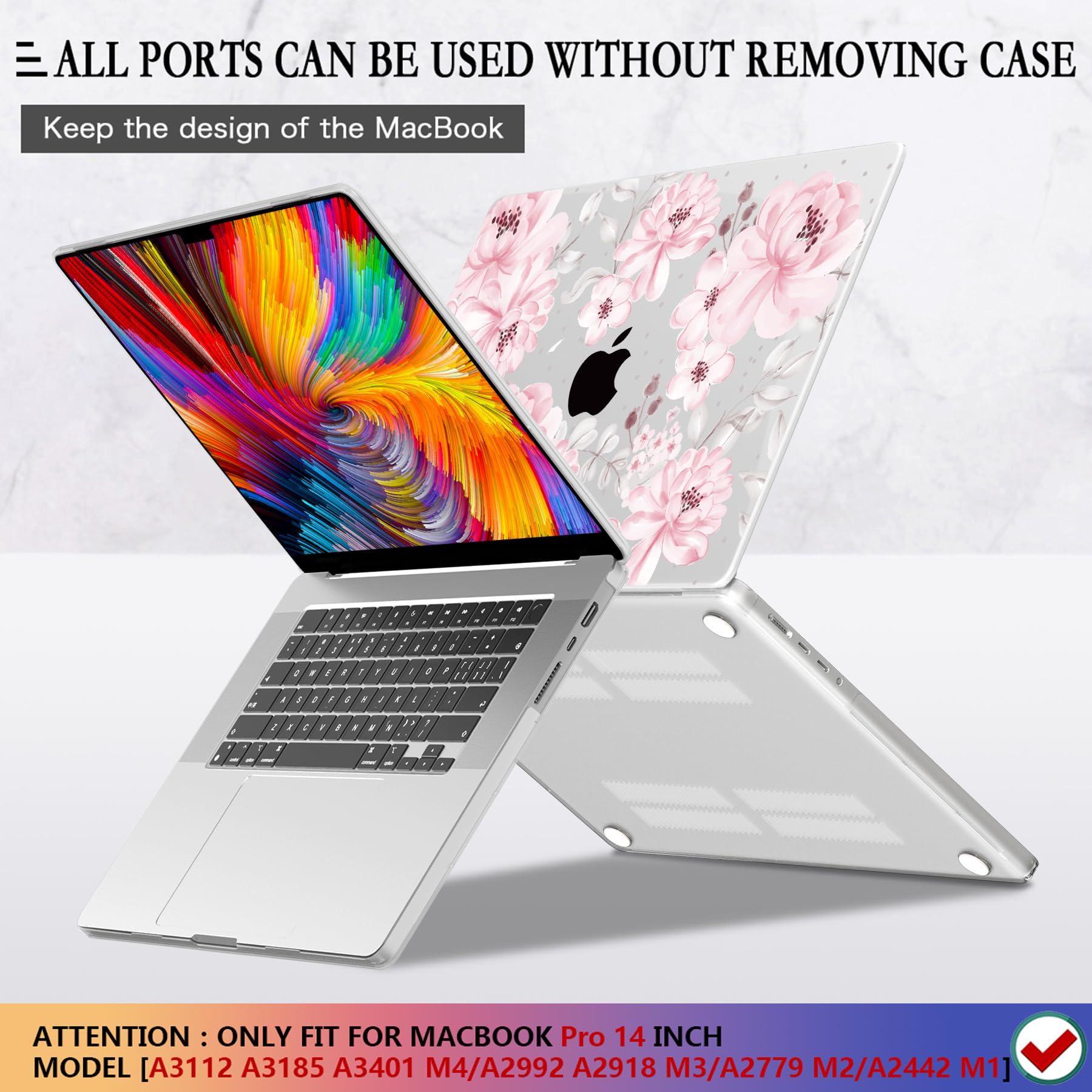 Amazon.co.jp: CISSOOKケース MacBook Pro 14インチ M5 M4 M3 M2 M1