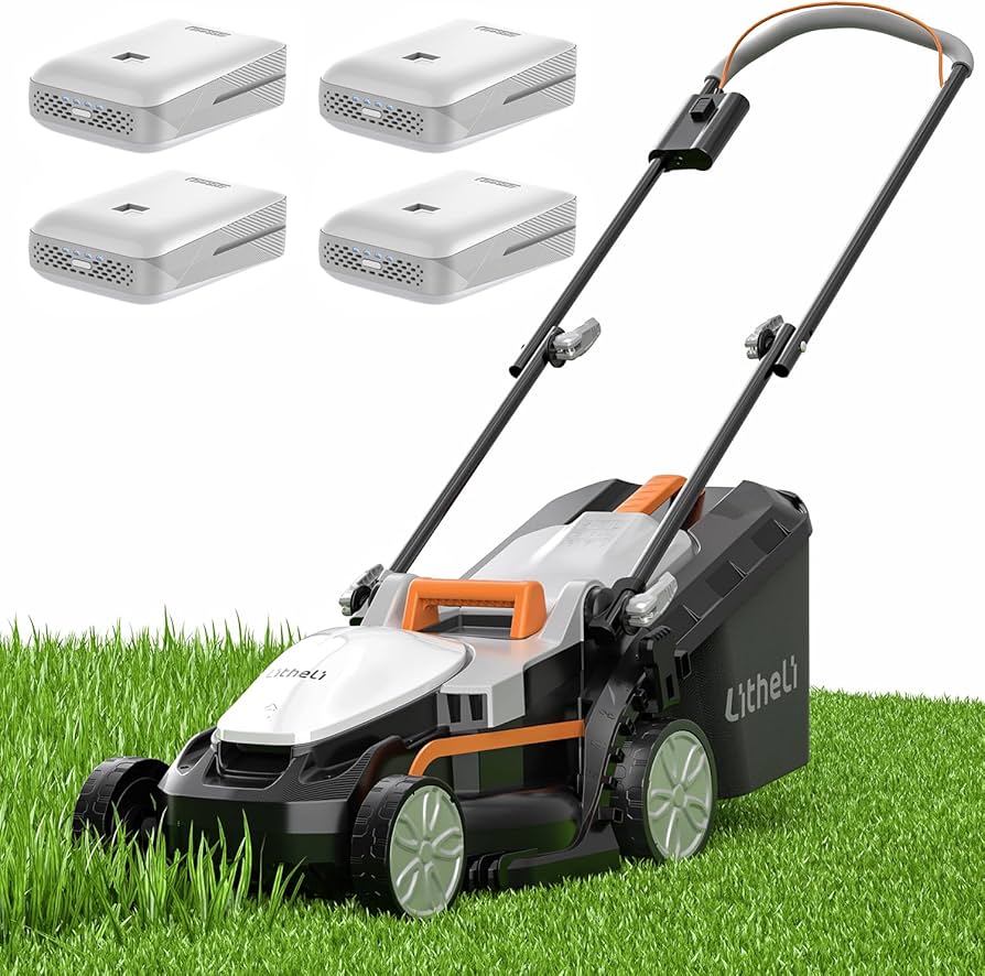 Amazon.com: Litheli 無繩割草機13 英吋(約30.9 公分),U20 Handy+ 20V