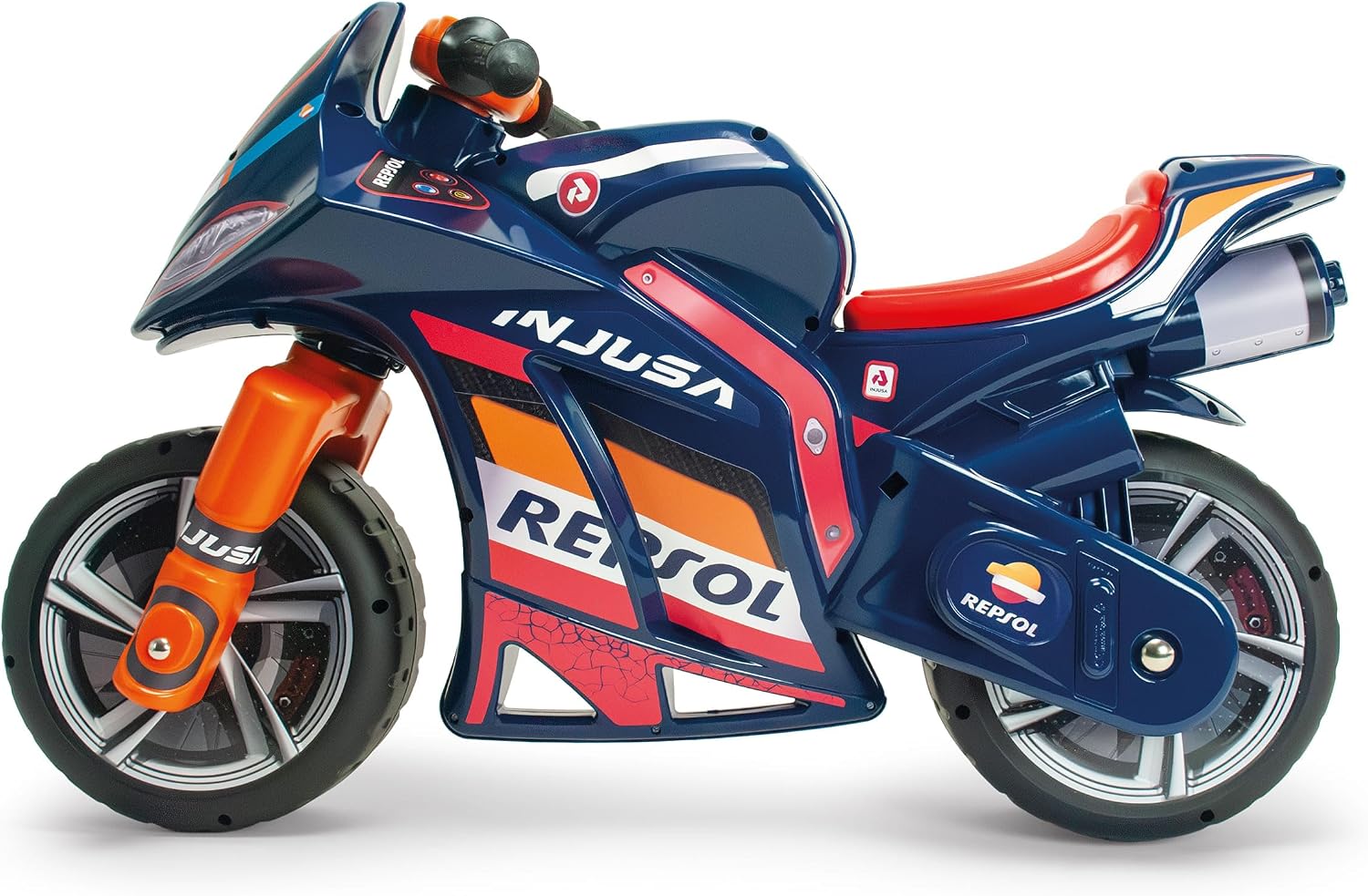 Détail design Repsol - moto sans pédales XL