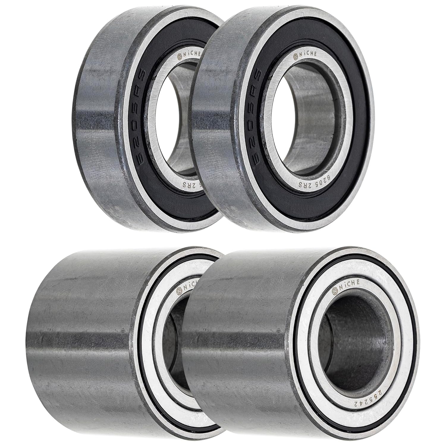 NICHE Wheel Bearing Kit for Kawasaki Mule SX 600 610 6205-2RS