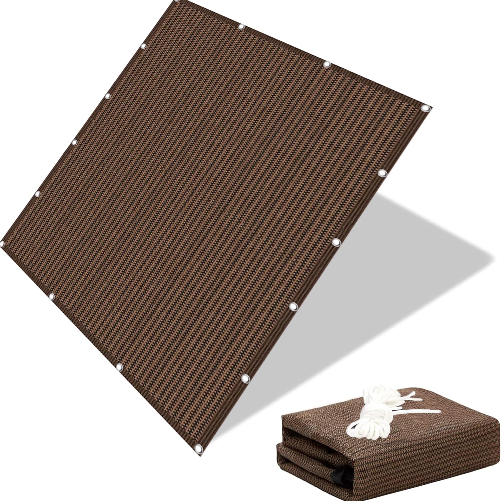 Filet d'ombrage pour terrasse et balcon créez un coin de fraîcheur avec la toile 140x540 cm