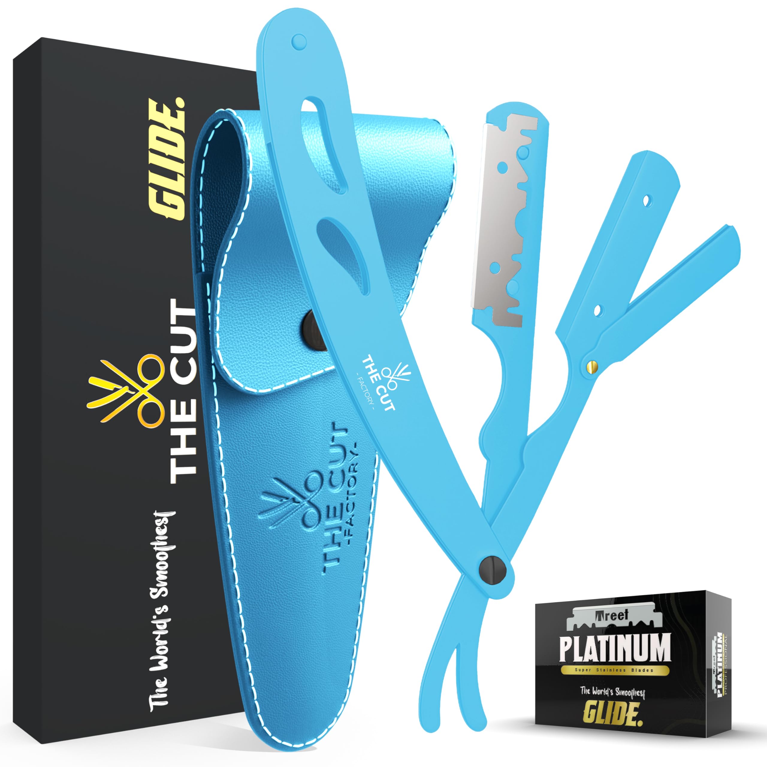 The Cut Factory Straight Razor - Professional Shave -12 The Cut Factory Straight Razor - Professional Shave -12