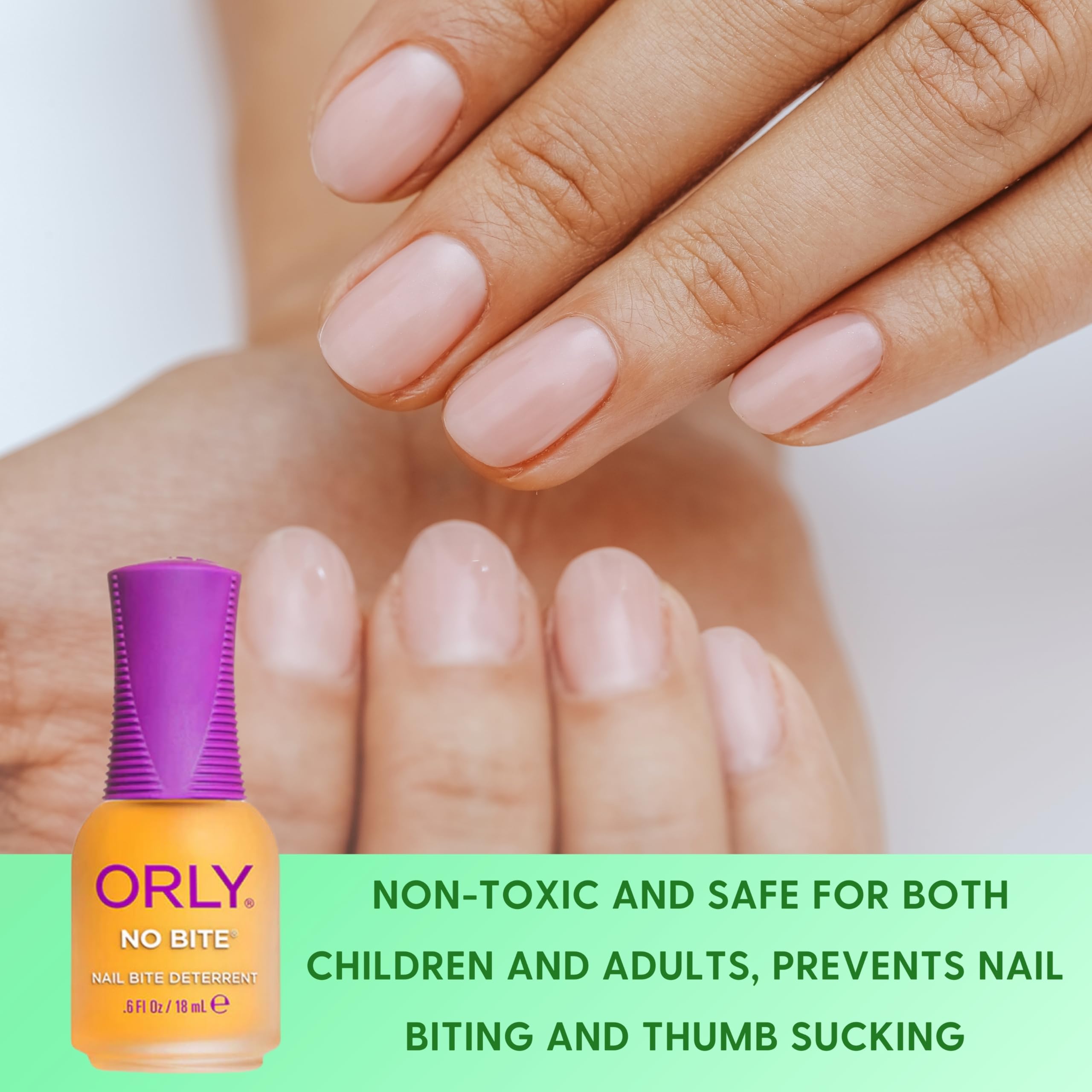 Amazon.com : ORLY Nail Treatment No Bite | Nail Biting Deterrent