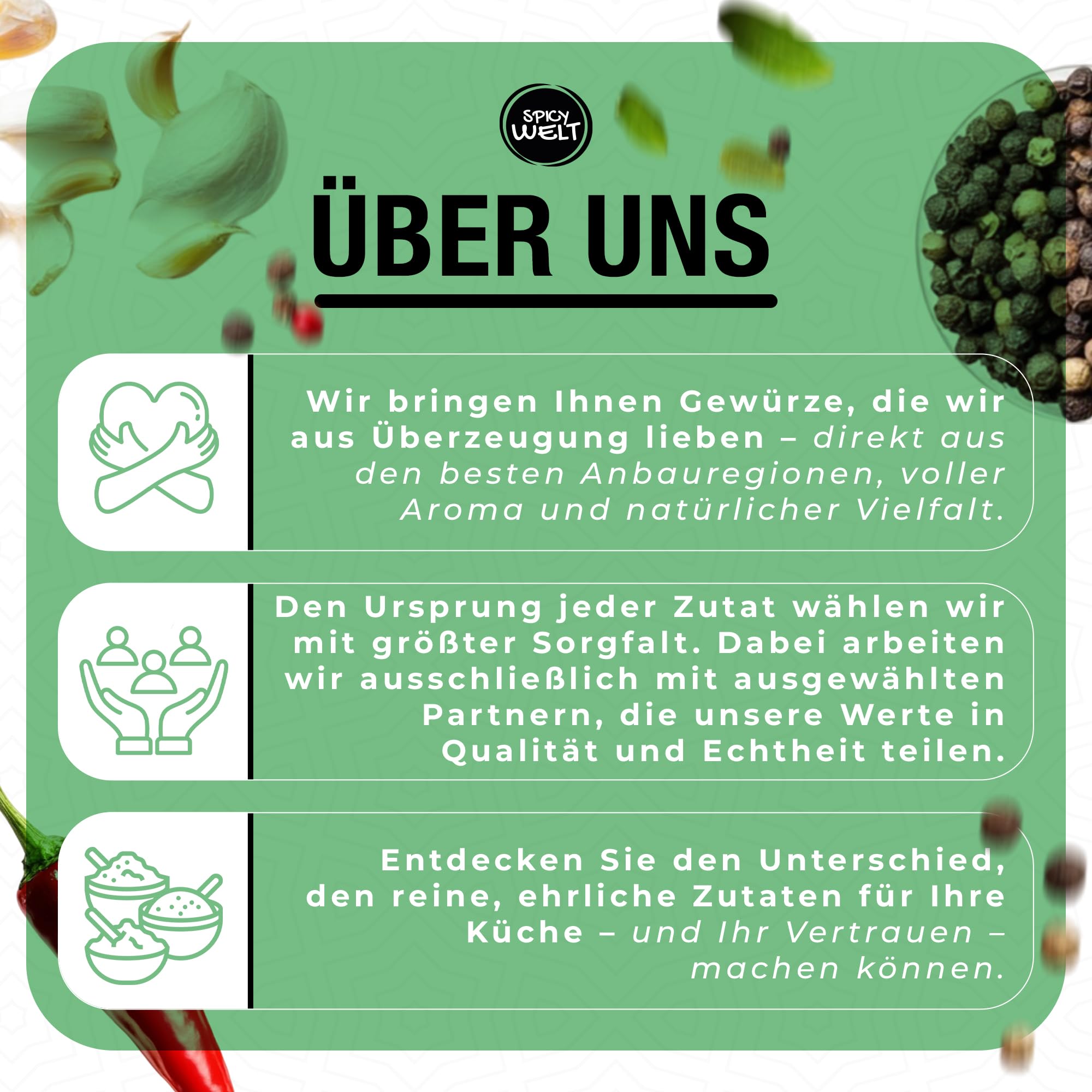 Spicy Welt Pfeffer Weiß Gemahlen (1kg) – Weißer Pfeffer Pulver | für Cremesuppen, Pürees & Helle Saucen | Fein, Dezent & Würzig für Gourmetgerichte | 100% Naturrein, Ohne Zusätze