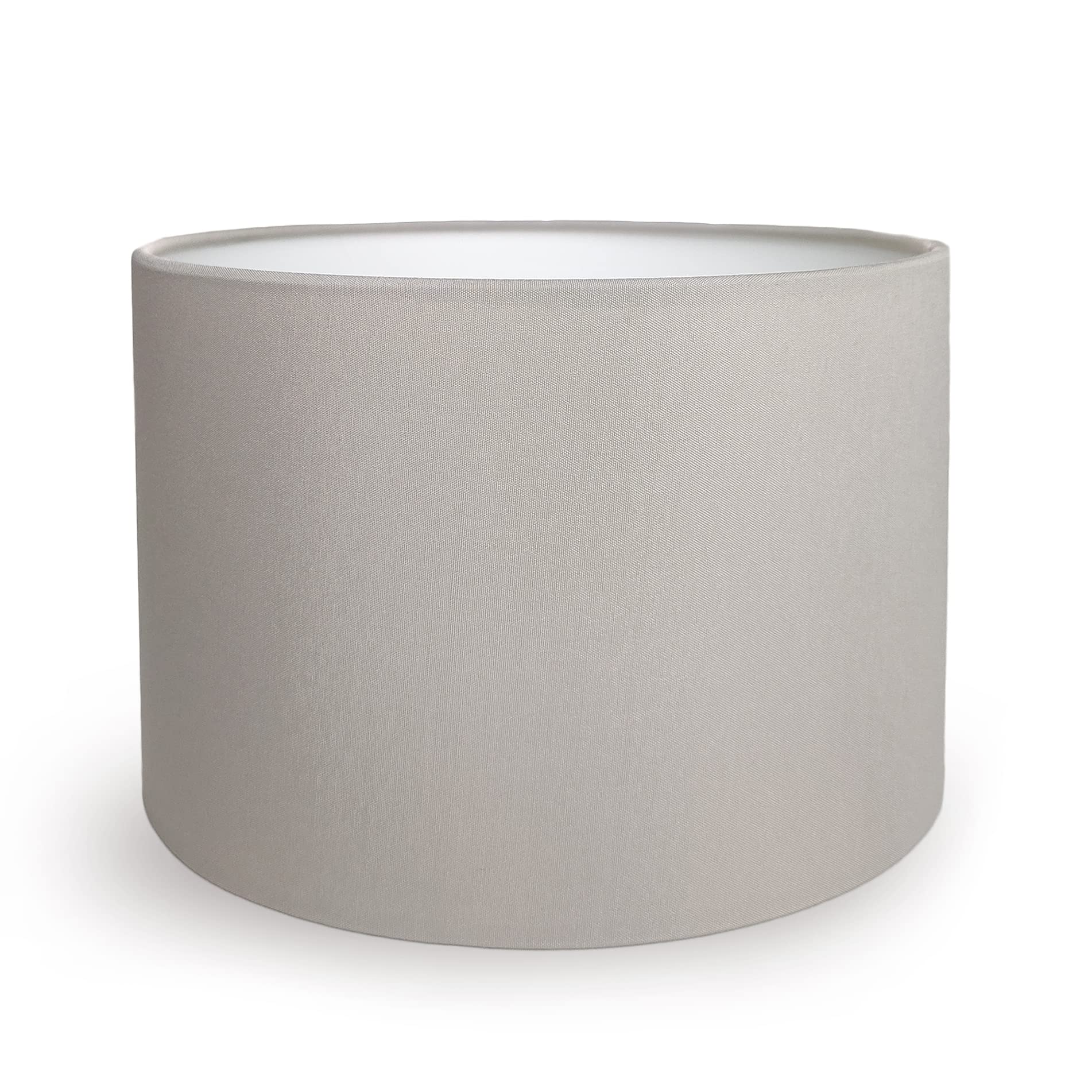 Paralume In Tessuto Tipo Juta - Coprilampada Tronco Cono 40 Cm, Made In Italy, Con Attacco E14/E27 - Foto 10