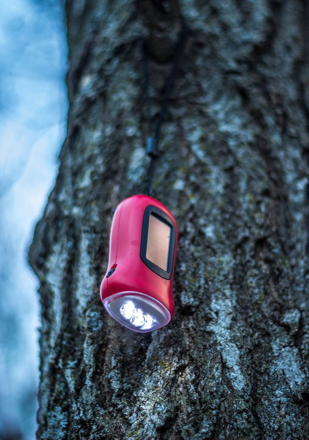 Stansport 3 LED Dynamo Solar Flashlight