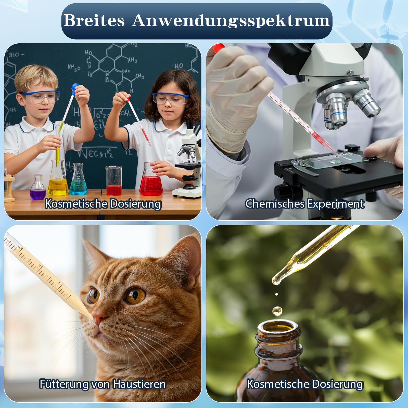 6 sztuk szklanych pipet 0,5 ml 1 ml 2 ml 3 ml 5 ml 10 ml pipety | Pipeta szklana, pipeta transferowa, pipeta szklana, pipety pomiarowe z 2 szczotkami do kropli