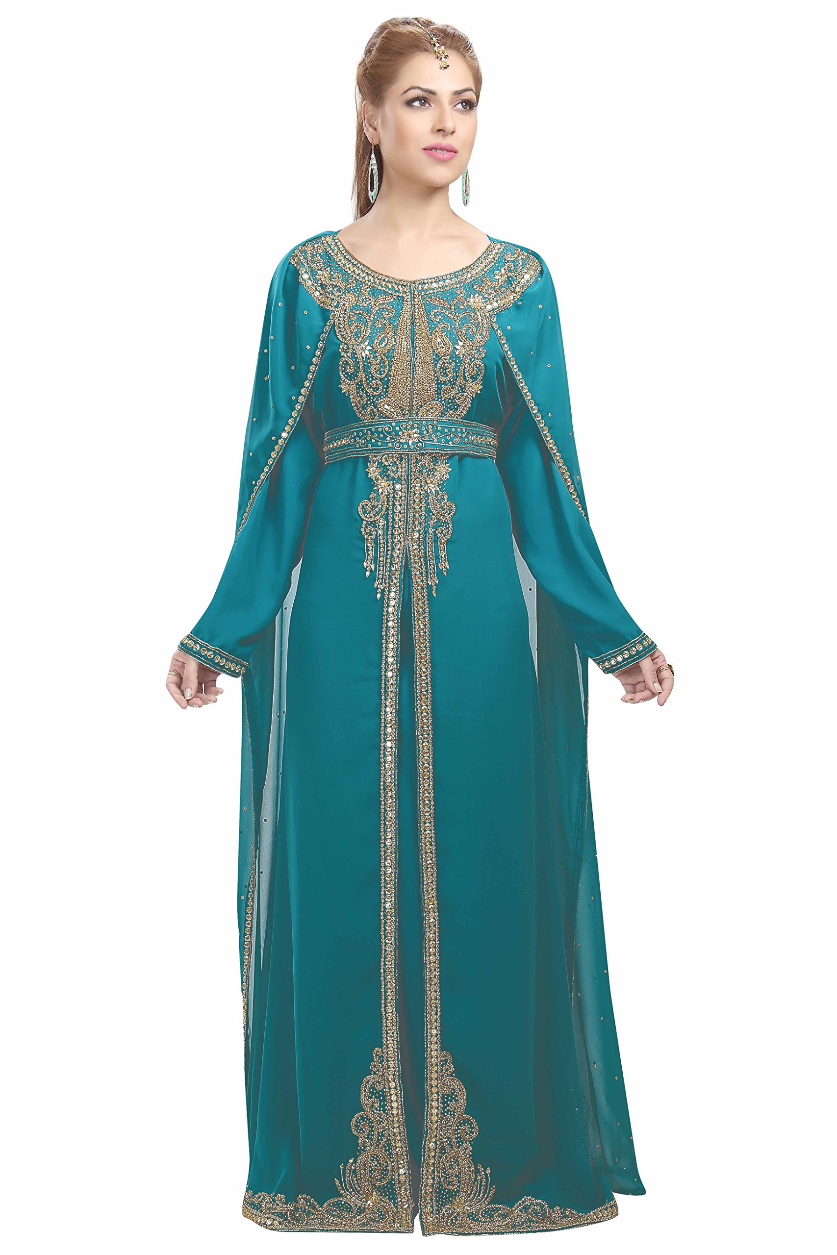 Maxim Creation Top Selling Maghribi Caftan with Exclusive Embroidery Design by 6045