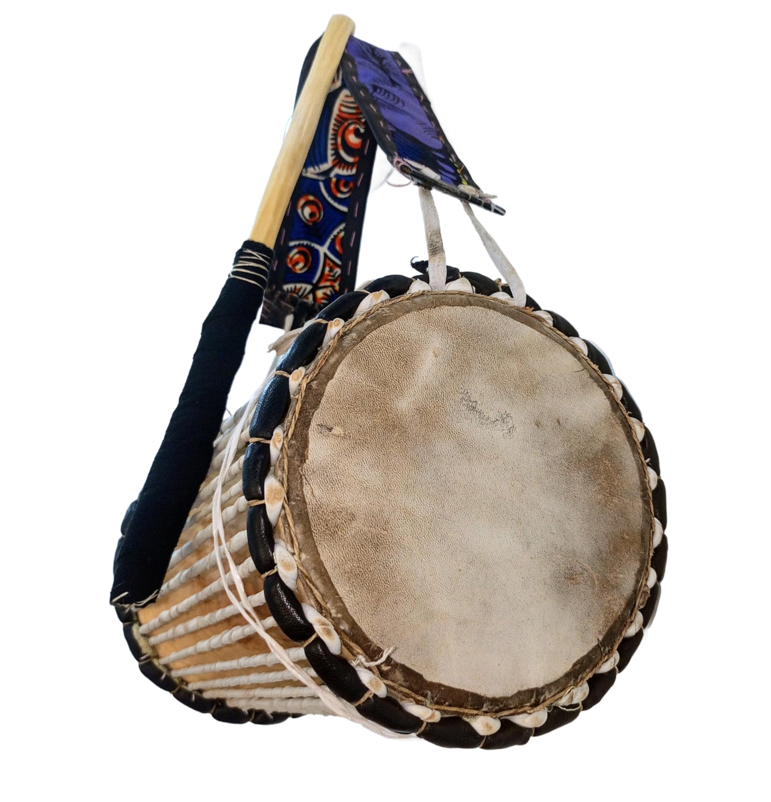 Authentic Traditional African Talking Drum for Classical, Cultural Concerts