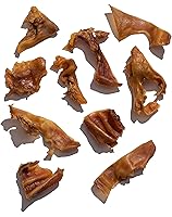 Vista 2 de Jack & Pup Astillas de orejas de cerdo (1 libra) – Masticables naturales de primera calidad para perros, orejas de cerdo, golosinas saludables