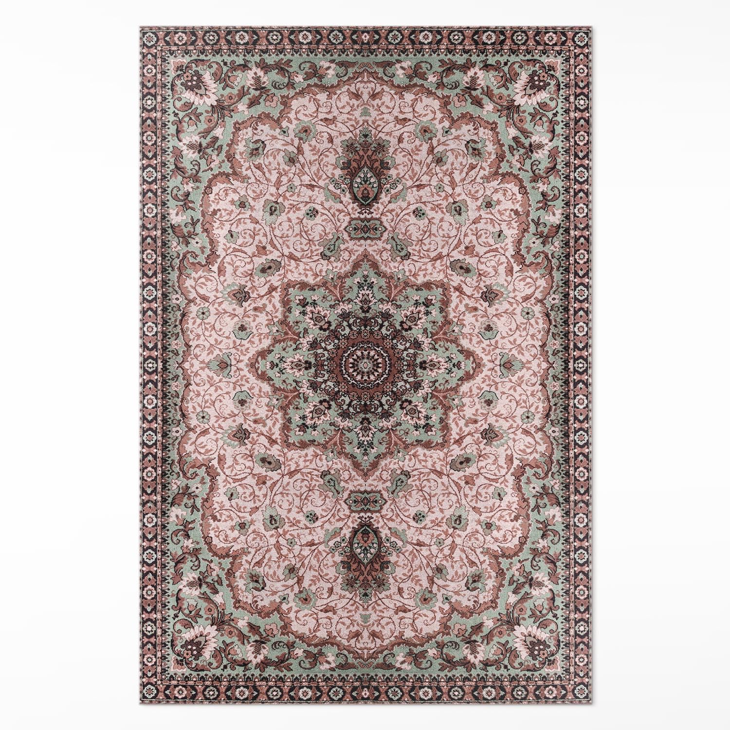 Tapis en vinyle entretien facile 80x120 pour décoration intérieur