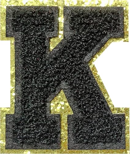 Miniatura 32 de 4 parches de letras de felpilla blanca, parches termo-adhesivas de 2.2", parches de letras de felpilla para ropa (M)