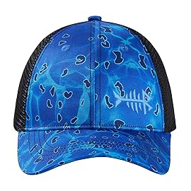 BASSDASH Altimate Fishing Hat Mesh Back for Men Women Adjustable Baseball Trucker Cap