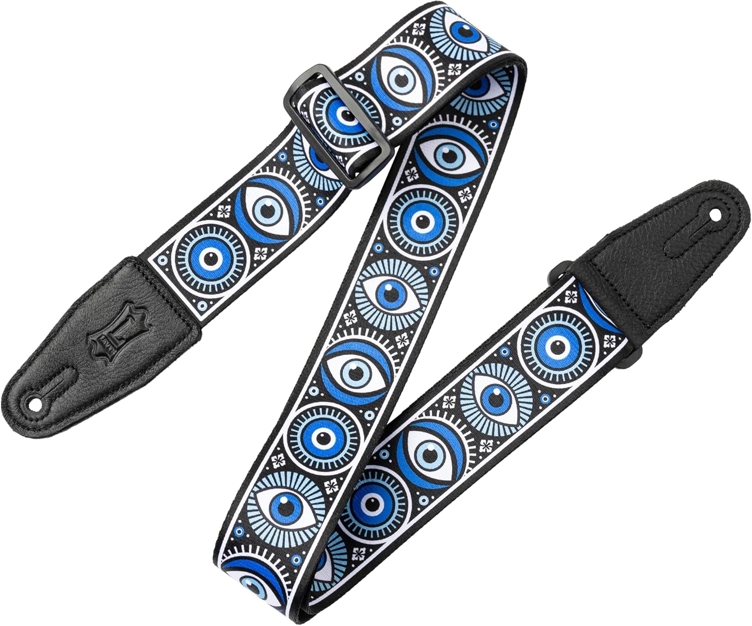 Levy's Clairvoyant Series Guitar Strap - Evil Eye
