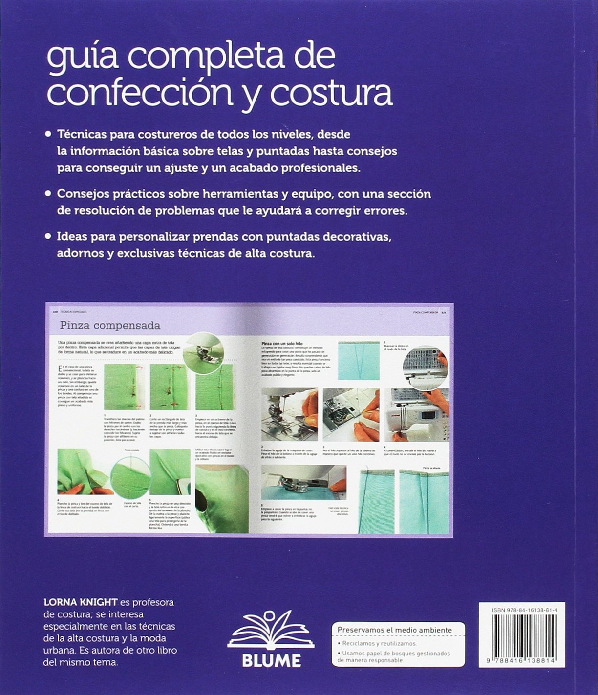 Guía completa de confección y costura : técnicas de costura, consejos prácticos sobre herramientas y equipo e ideas para personalizar prendas