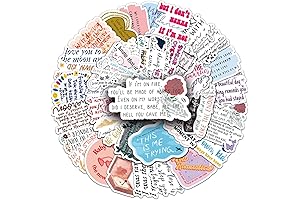 Taylors Swift Stickers: 50 Lyrical Gems for Devoted Fans
