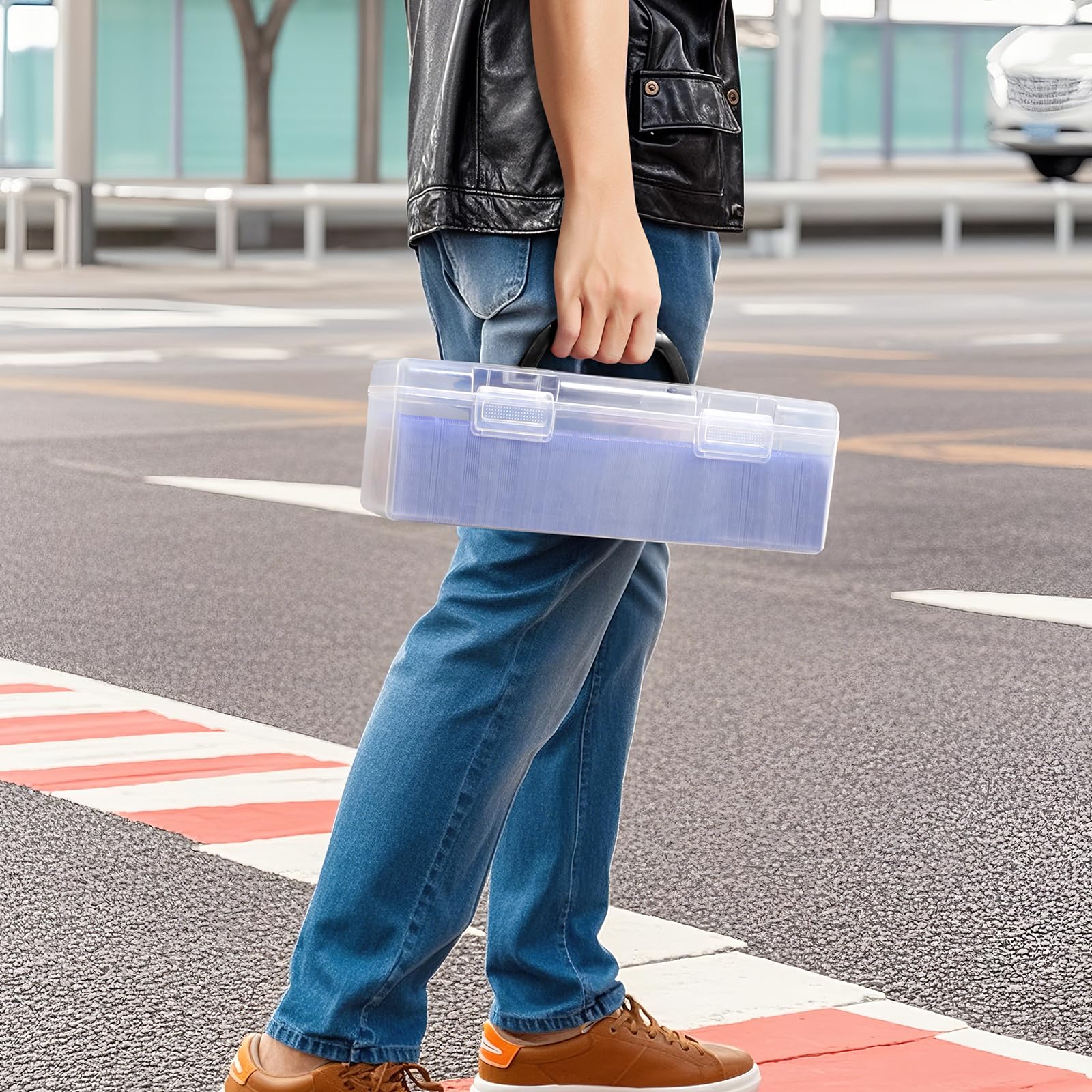 Amazon.co.jp: トップローダー用プレミアム収納ボックス - Lサイズ 200