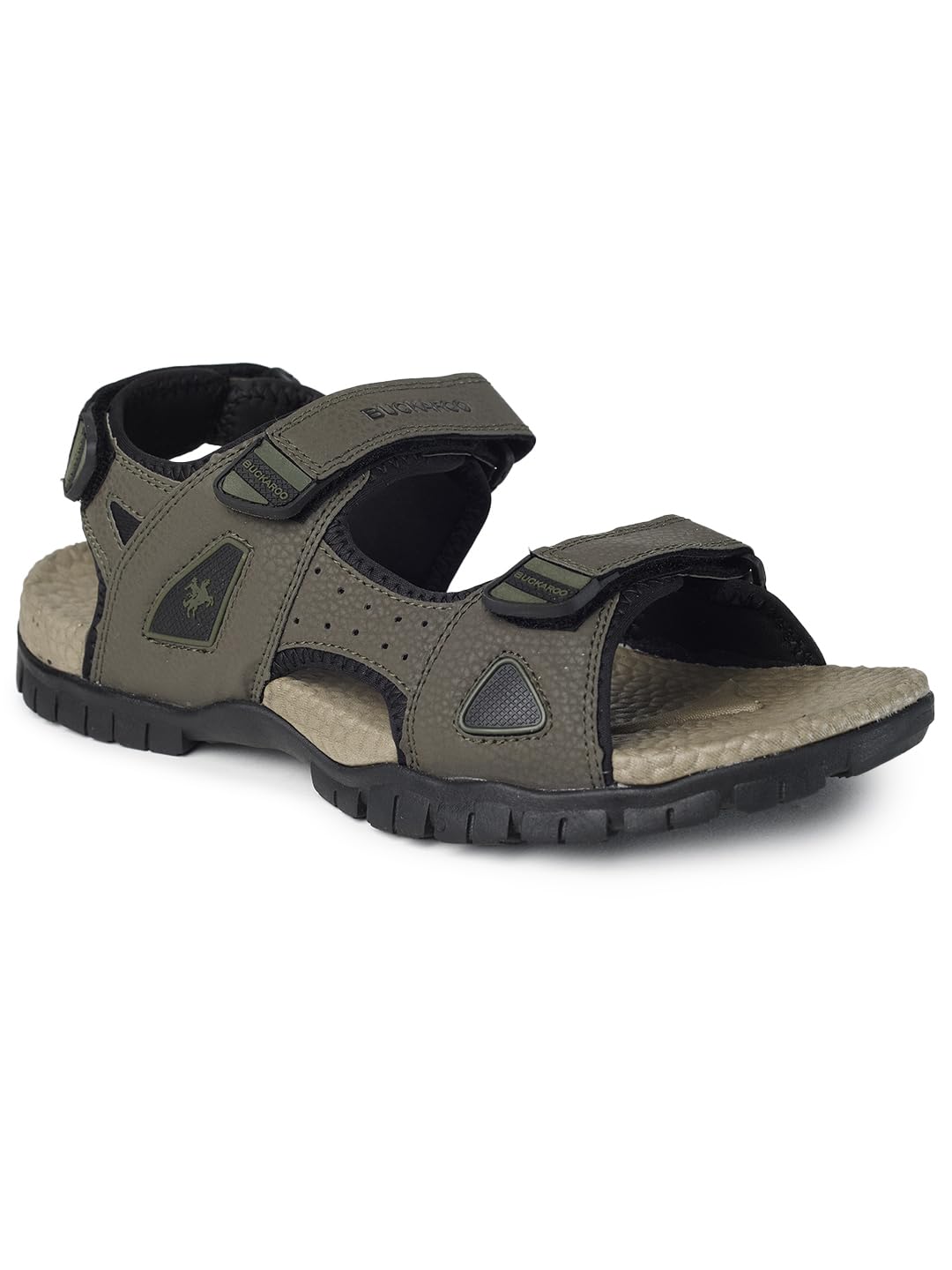 Premium Synthetic Casual Closed Sandal for Men | Mens Ethnic Sandals: BUCKAROO TERROX-picture-45