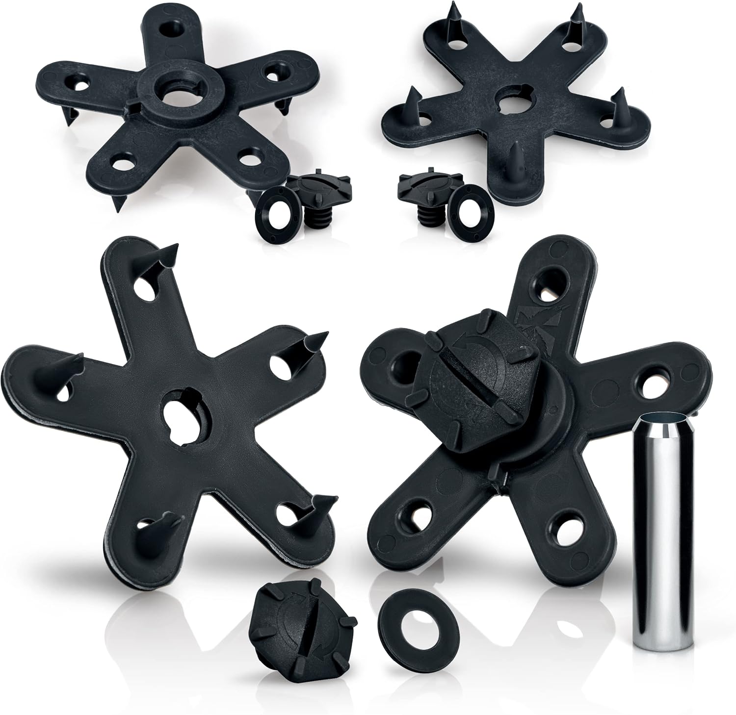 Eagle Klaw Floor Mat Clips Set of AntiSlip Fixing Retainers for Car