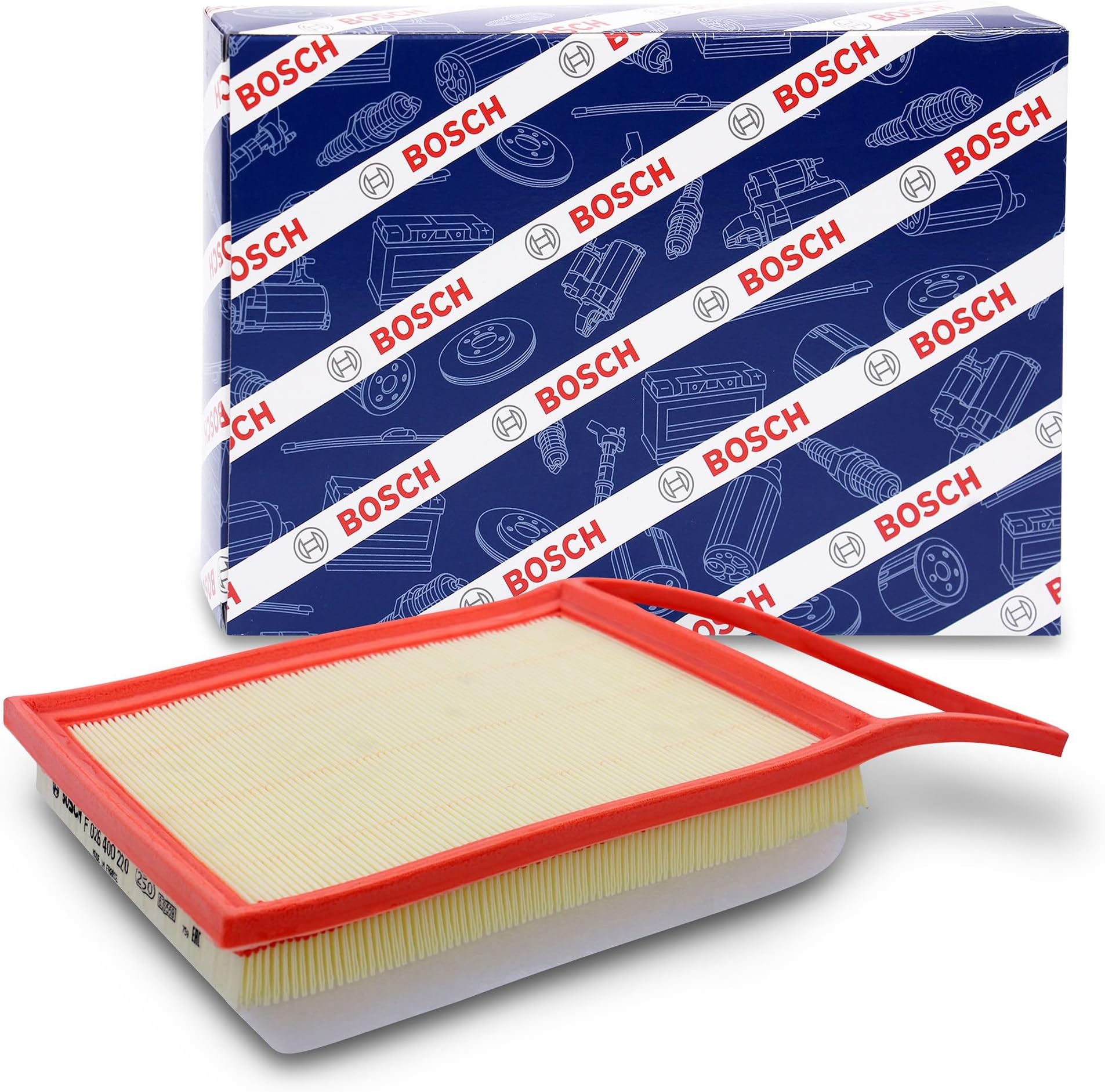 S0220 Car Air Filter - Separates Particles from the Air Intake - Moisture-resistant plus High Tensile Strength
