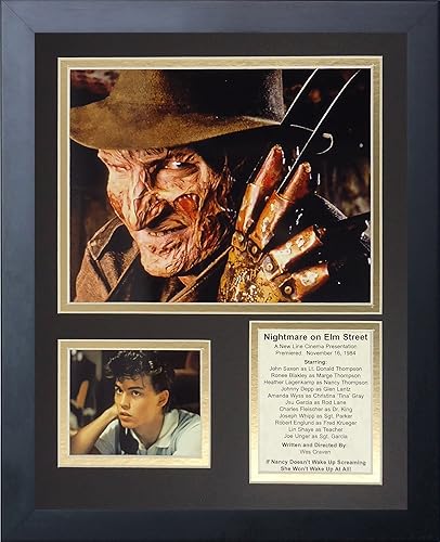 Legends Never Die "Pesadilla en Elm Street Collage de fotos enmarcado, 11 x 14 pulgadas