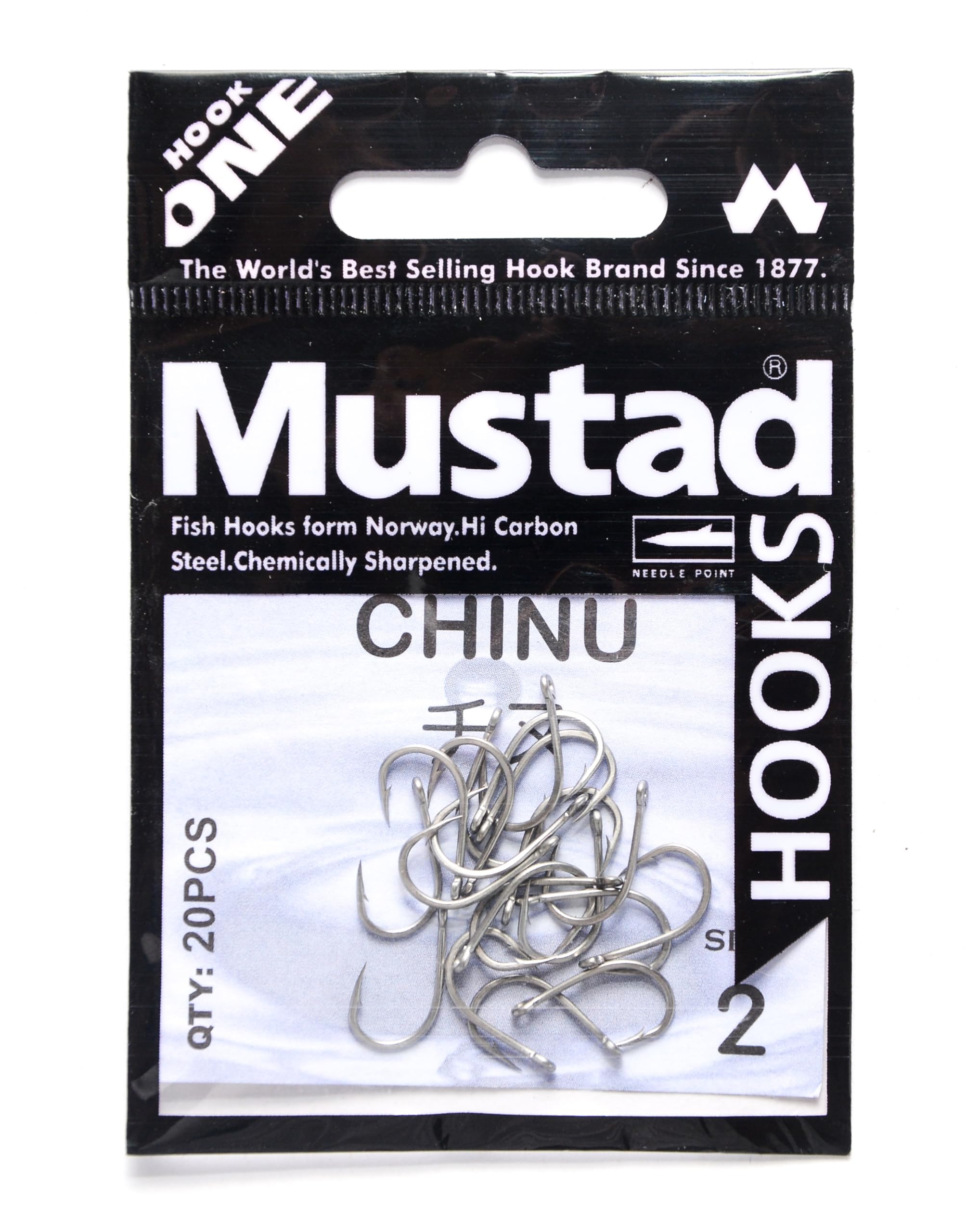 best fishing hook brands Mustad Hooks Superior Needle Point Chinu 20PCS Circle Hooks Saltwater, Bass Hooks Fishing, High Carbon Steel - Silver - 375-S10706NPSS/2/Size: 2: Buy Online at Price in Egypt Lightweight Casting Rods And shanked hook is perfect auto:featurednew MODEL:ACLT862MLFS