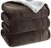 Vista 31 de Bedsure GentleSoft Manta Throw de Vellón Sherpa Tamaño Twin para Sofá - Manta Gruesa y Cálida Regalos para Mujeres y Niñas, Manta de Navidad Twin
