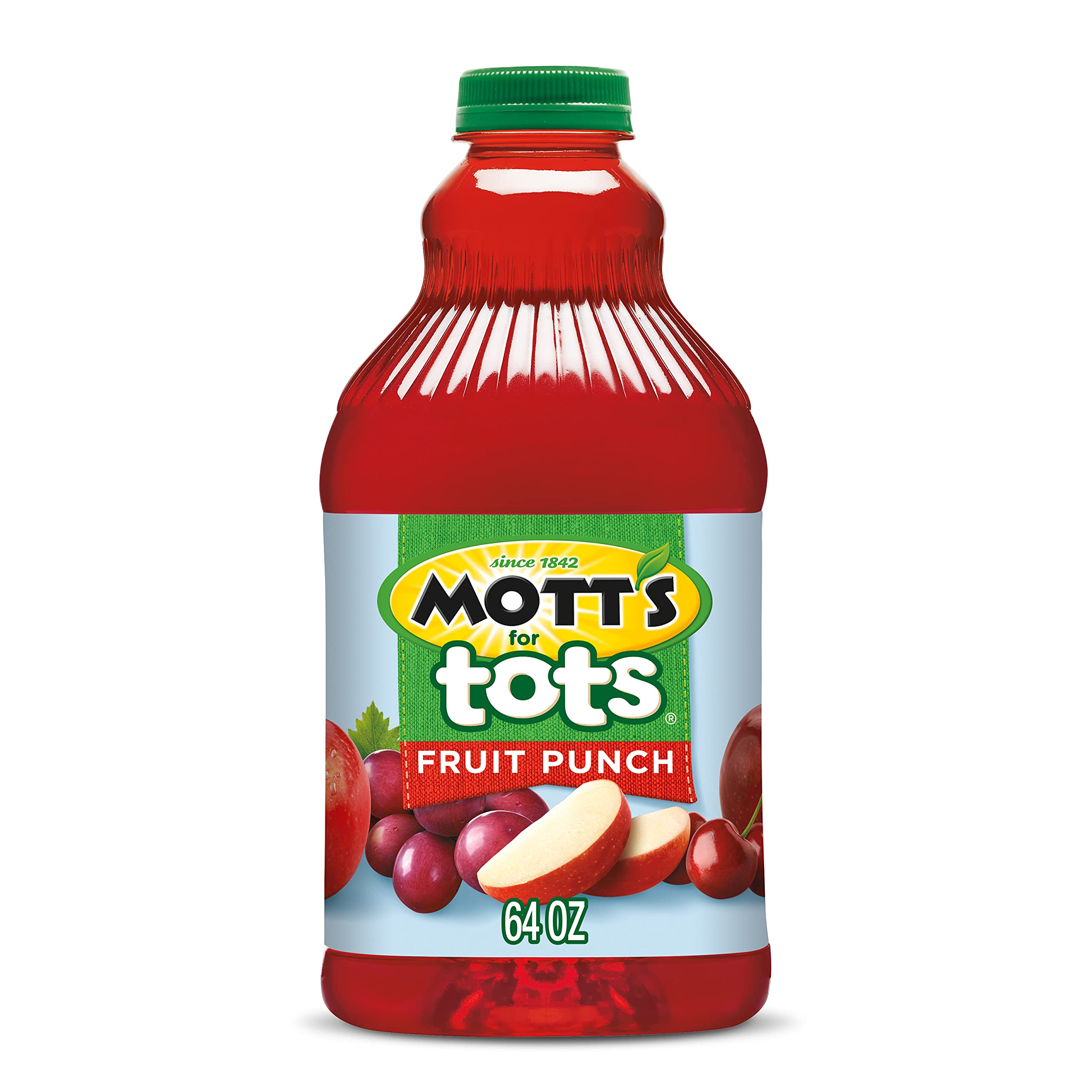 Mott's Motts for Tots Fruit Punch, Immunity Support, 64-Ounce Bottles (Pack of 8)