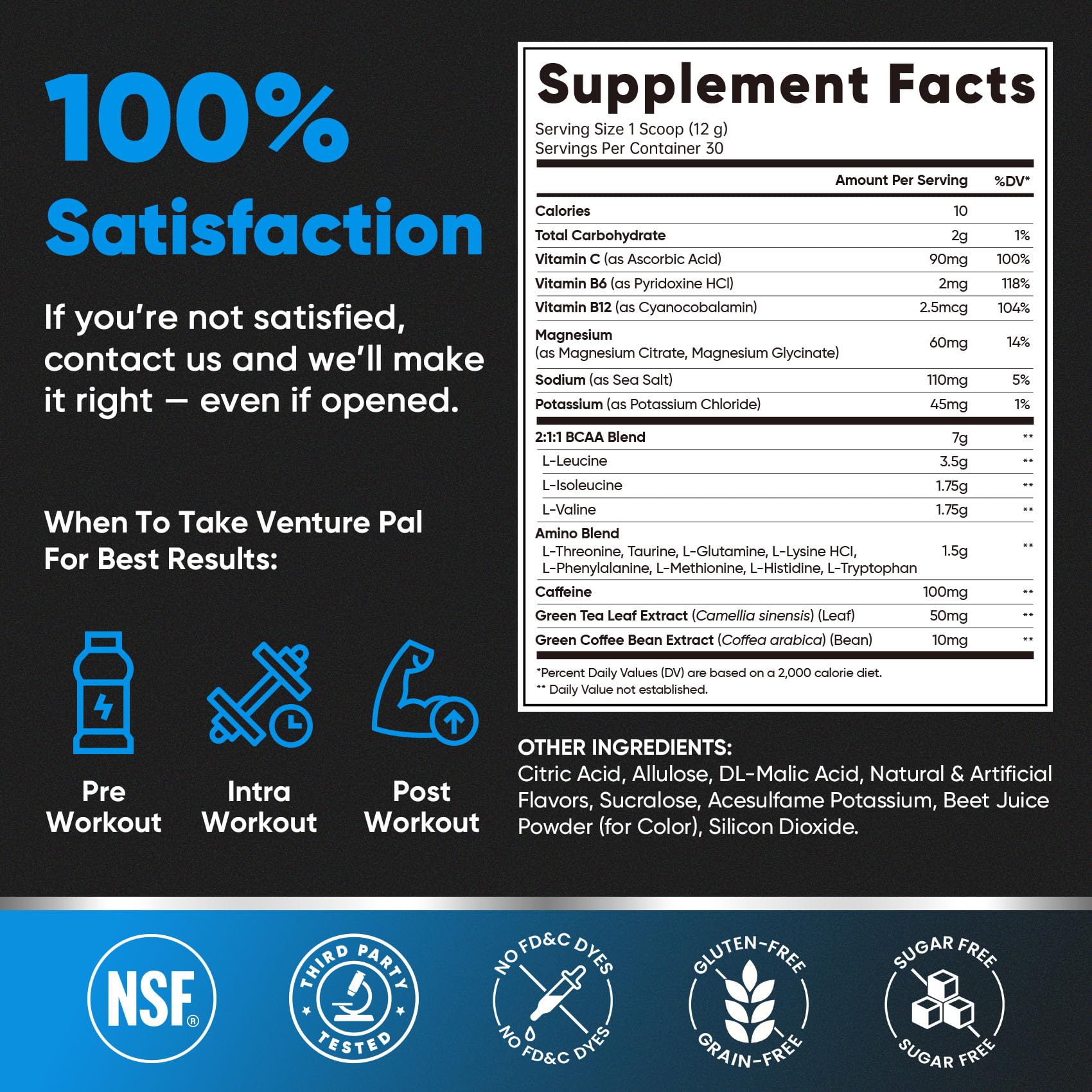 Sugar Free BCAA + EAA Powder for Muscle Recovery & Growth, Gluten-Free — Amazon image 7