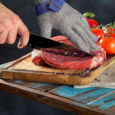 Cut Resistant Gloves, 4 Pairs Of Food Grade Cut Resistant Gloves, Cutting Glo - View #7