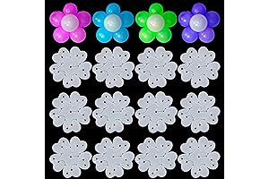 100-Piece Balloon Flower Clips: Enhancing Party Ambiance