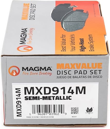 Miniatura 5 de MAGMA MaxValue MXD914M Pastillas de freno semimetálicas, delanteras
