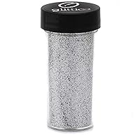 Vista 16 de Polvo de escarcha fina .008, botes de 0.35 onzas, para uñas, brillo metálico