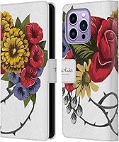 Vista 14 de Head Case Designs Frida Kahlo Blooms - Funda de piel con licencia oficial de Frida Kahlo Blooms para Apple iPhone 7 Plus/iPhone 8 Plus