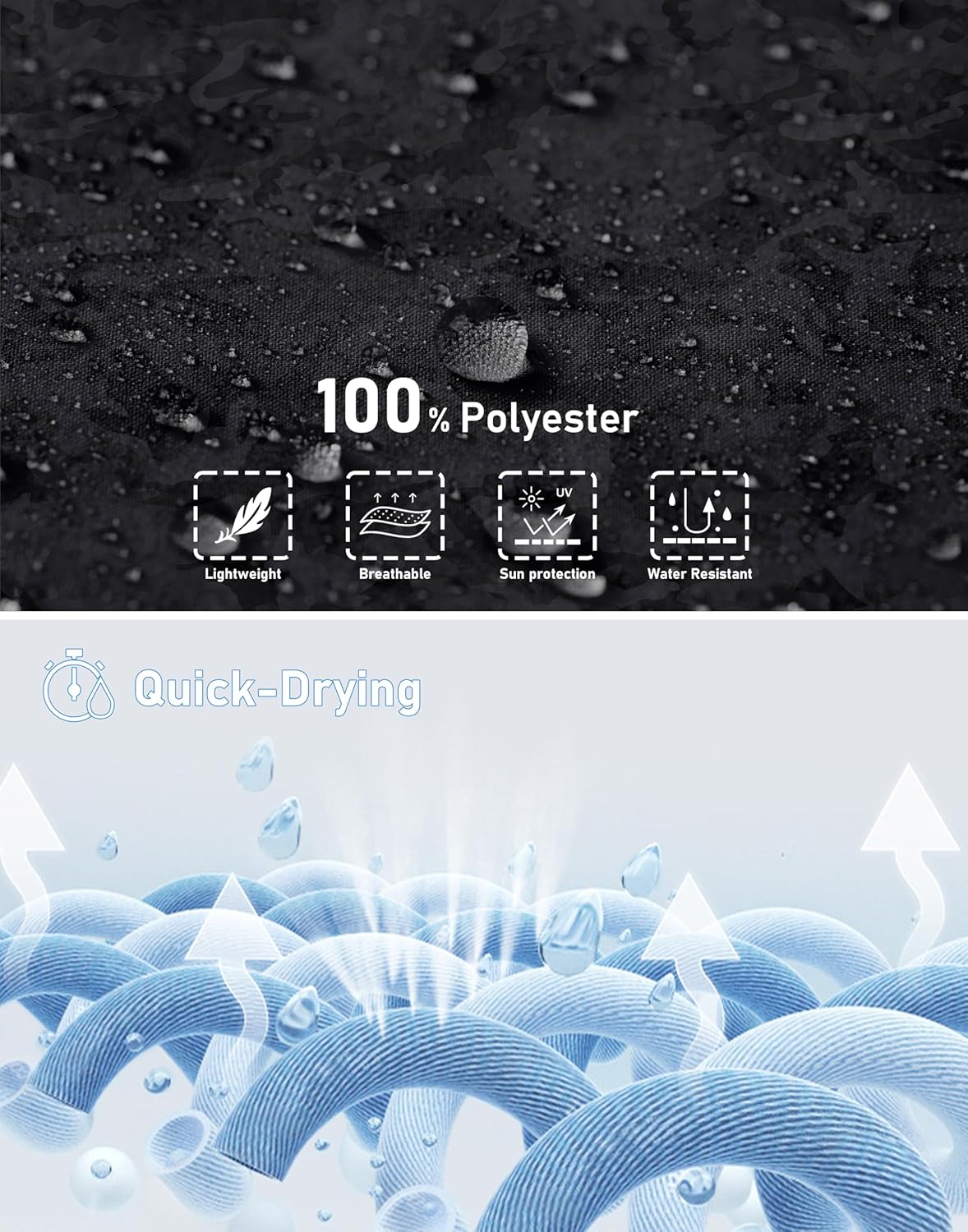 Men's Swim Trunks No Liner 9" Board Shorts Quick Dry Bathing Suit Swimming Beach Shorts for Men with 3 Pockets - Image 6