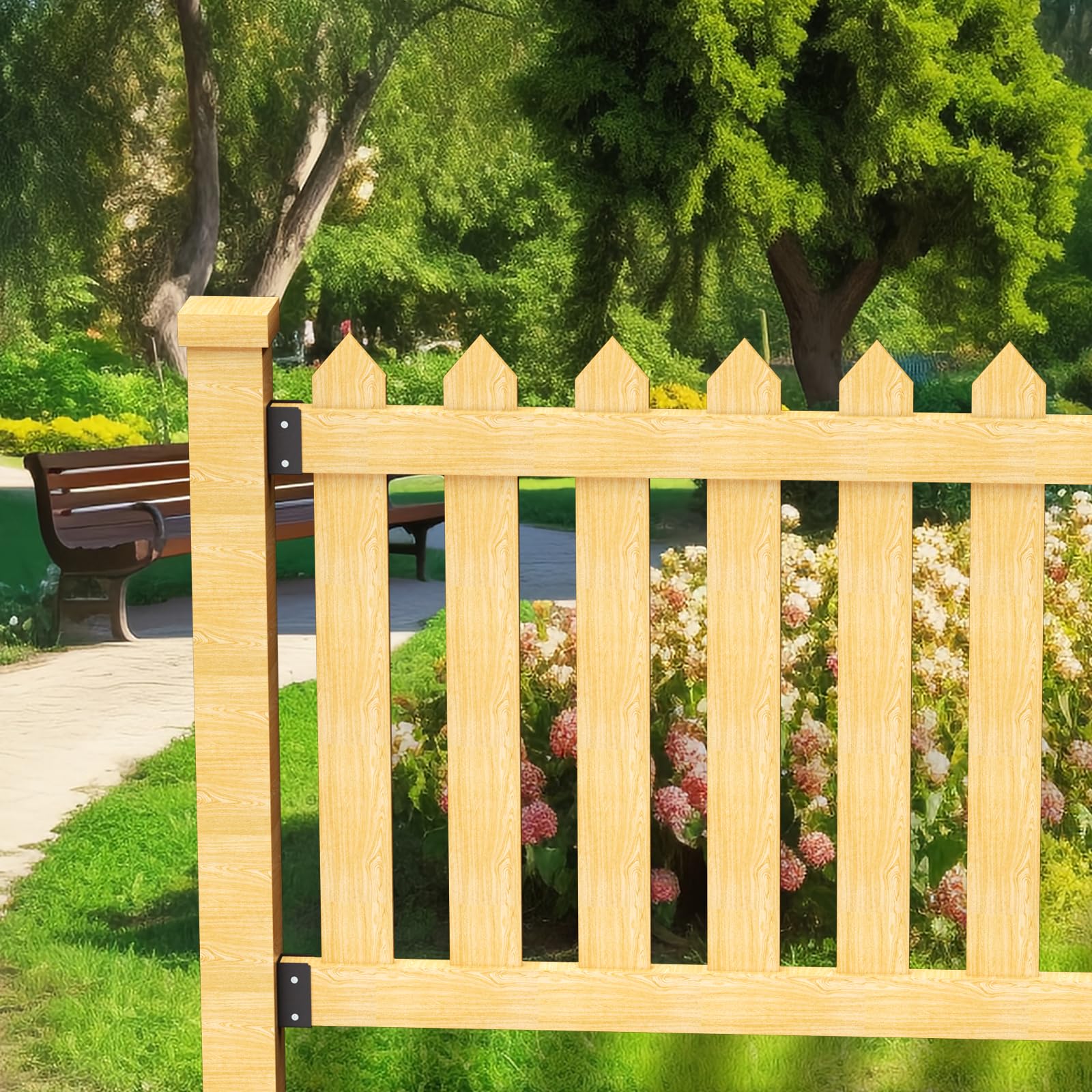 Lot de 8 Connecteurs de Balustrade - Supports Cachés Pour Clôture, Véranda, Jardin - Pour Connecter du Bois de 5,8 x 10,12 cm à des Poteaux en Bois