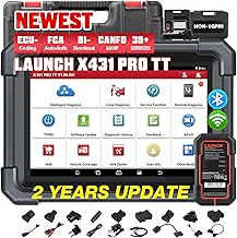 Launch X431 Pro TT Elite Car Diagnostic Case for All Systems with DBSCar VII Connector, Bi-Directional, 38+ Reset, ECU Coding, CANFD&DOIP, FCA, V.A.G. Diagnostic Guide