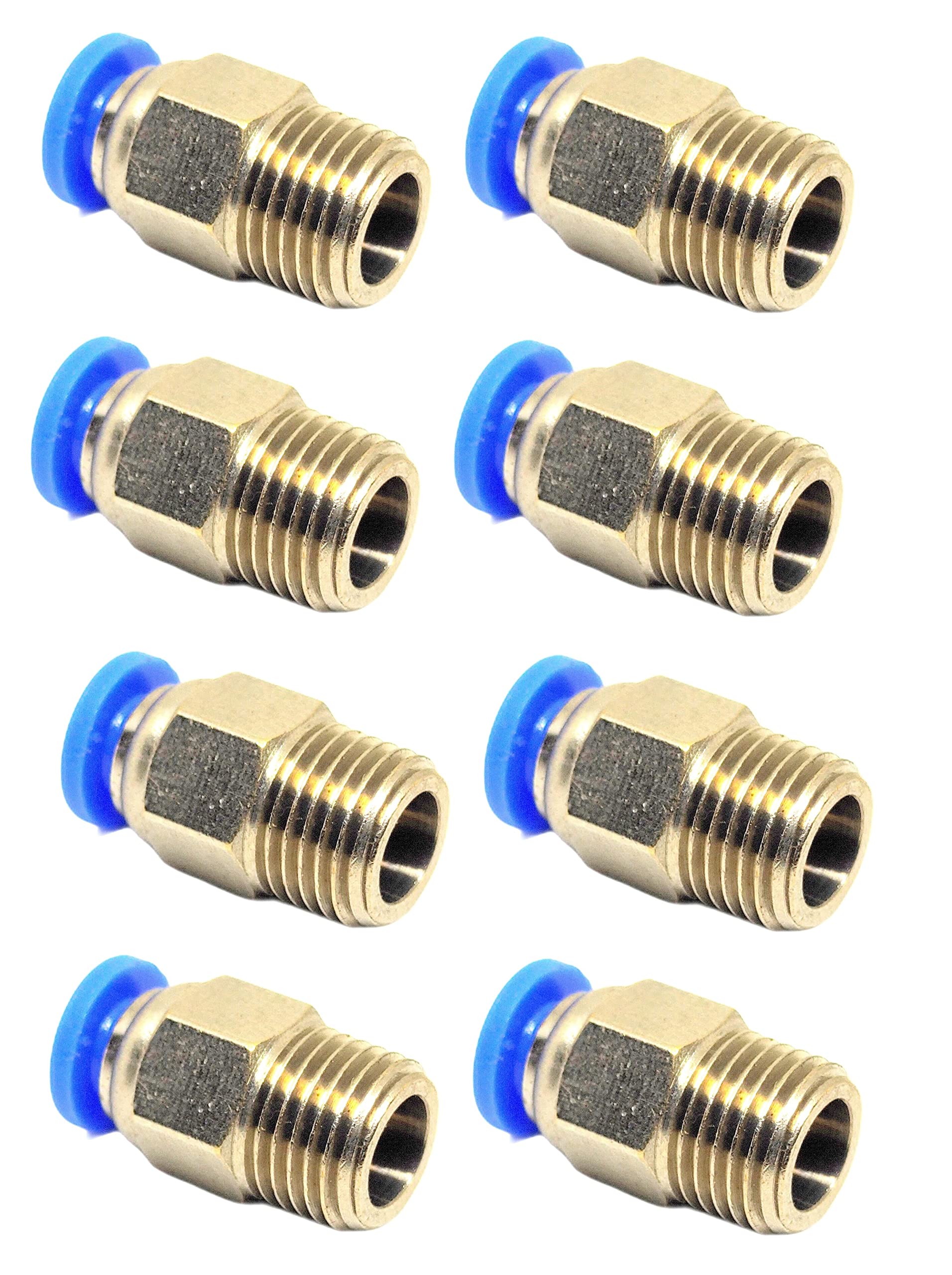 INVENTO 8Pcs PC4-M10 10mm Threaded Pneumatic Push Fitting Connector for 4mm OD Pipe Tube For 3D Printer Extruder Bowden Ender 3 (B0BH2K8N27) Amazon Price History, Amazon Price Tracker