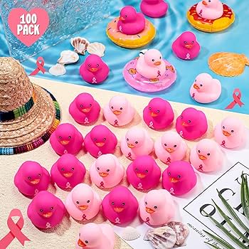 ビビアンピンク　丸缶　SML セット イマン　廃盤　新品未使用　送料無料 Amazon.co.jp: Libima 100個 ピンクリボン ゴム製 アヒル 乳がん