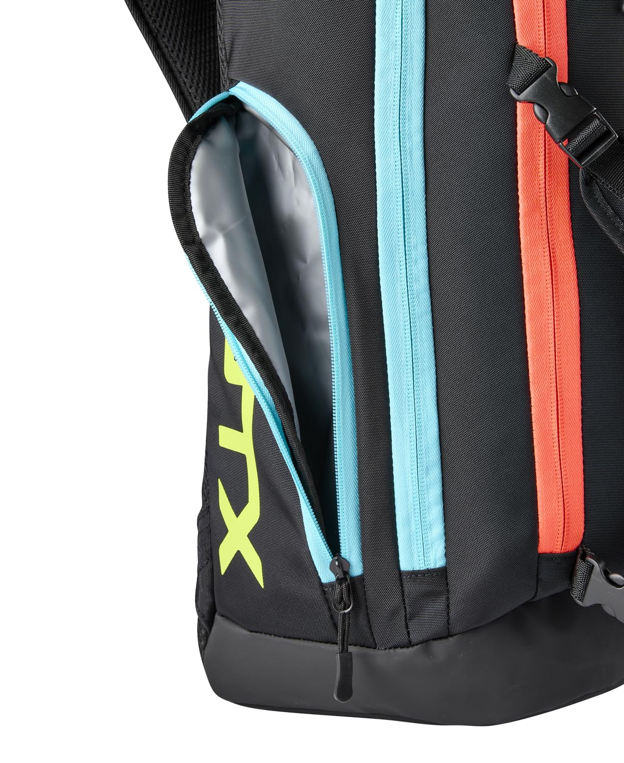 Wilson OPTX Volleyball-Rucksack, Schwarz/Gelb
