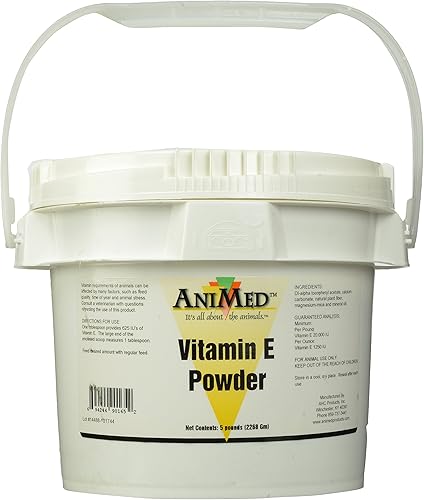 AniMed Vitamina E en polvo 5 # 1250 UI/OZ