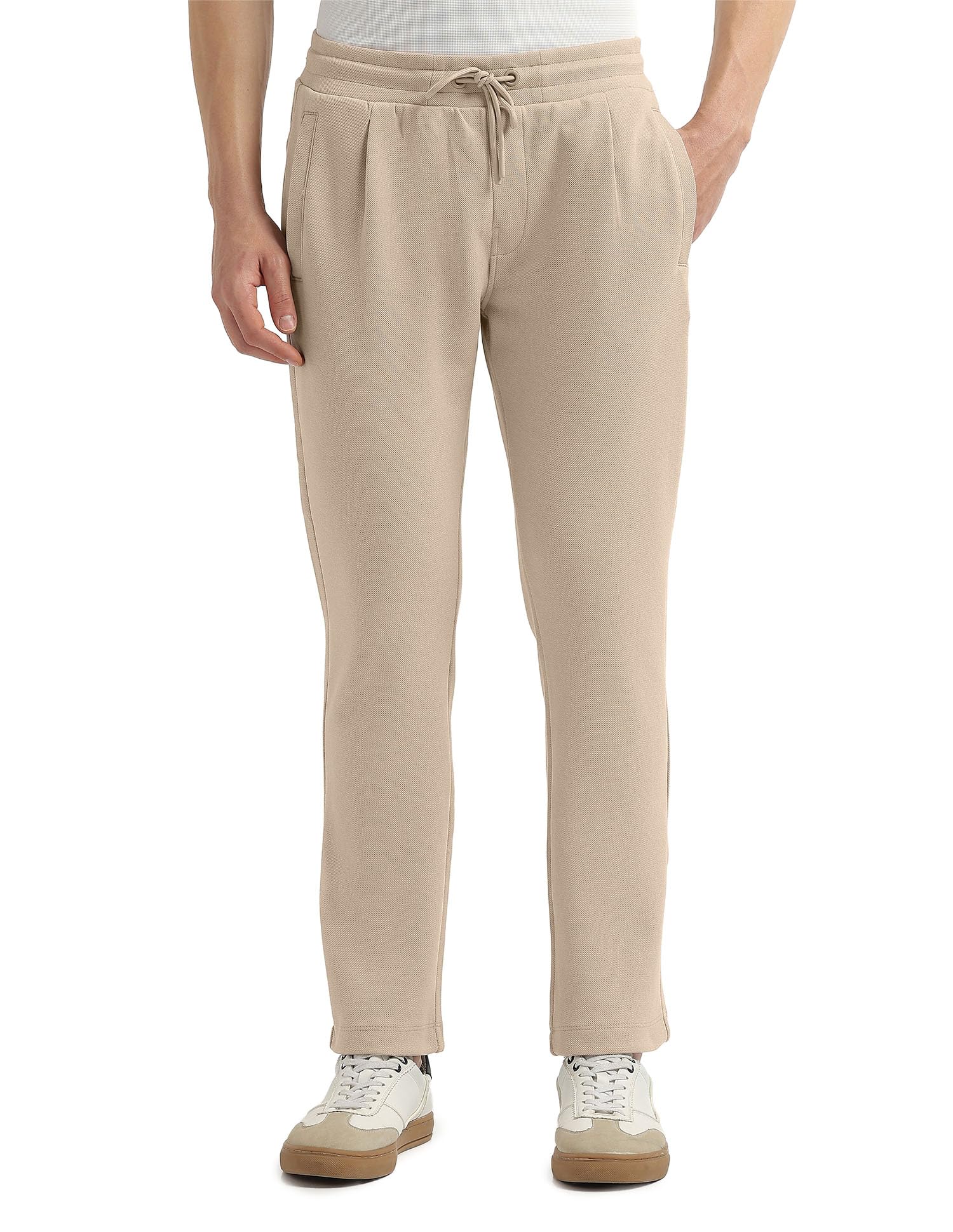 arrow sports Arrow Sport Men's Pleated Regular fit Track Pants-picture-31