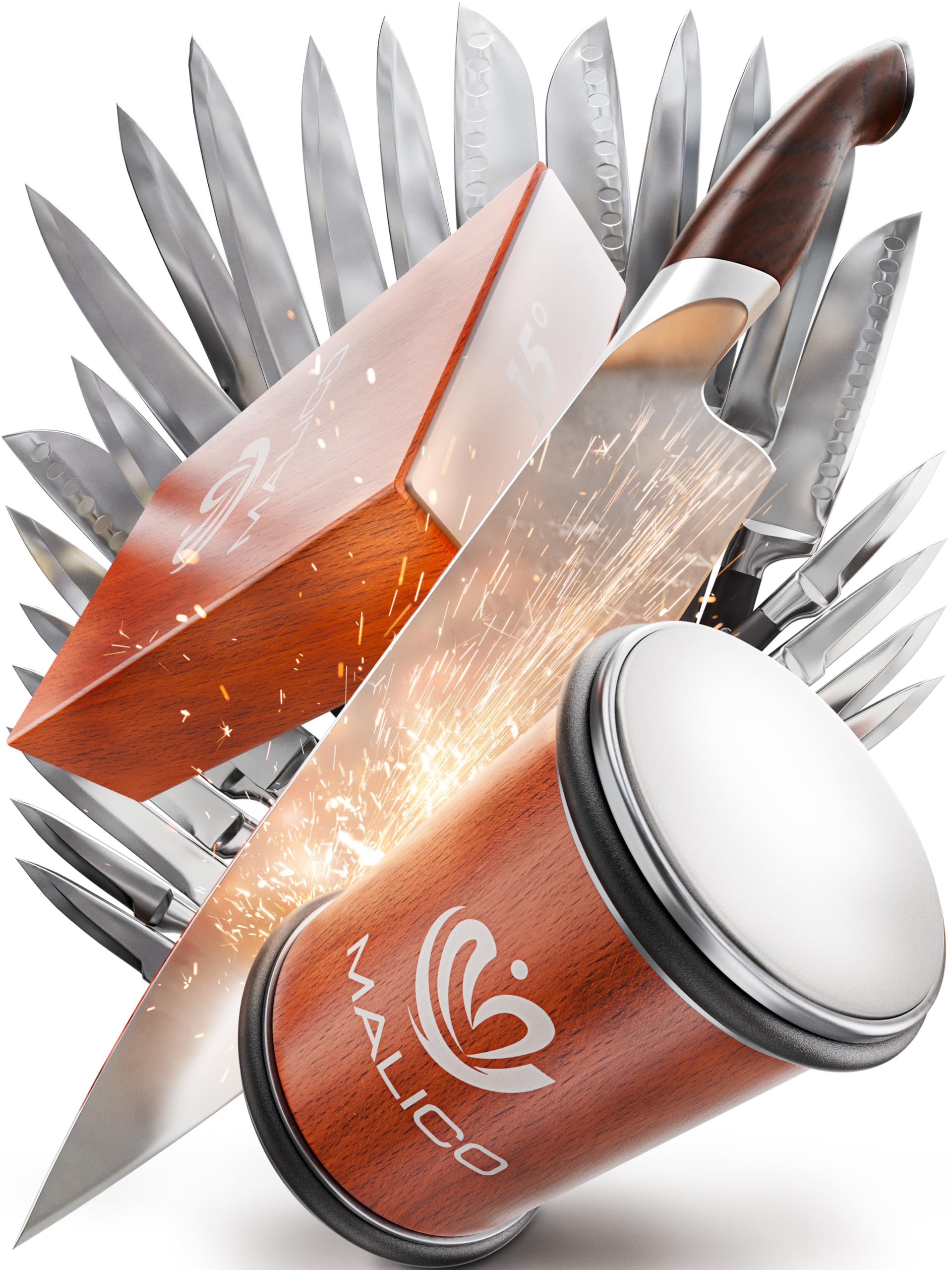 MALICO Rolling Knife Sharpener Kit